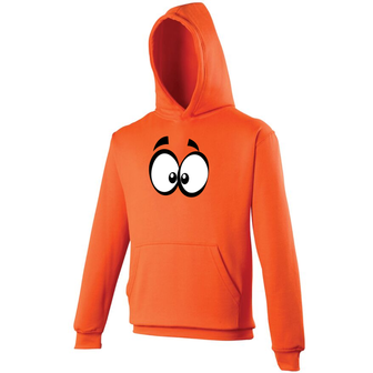 Hoodie Eyes Orange