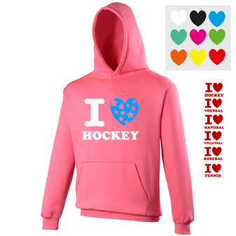 Trui I love *Sport* Roze