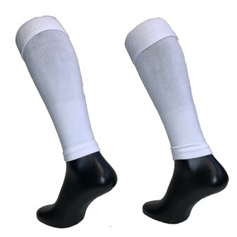 Hingly Voetbal tube sokken Wit