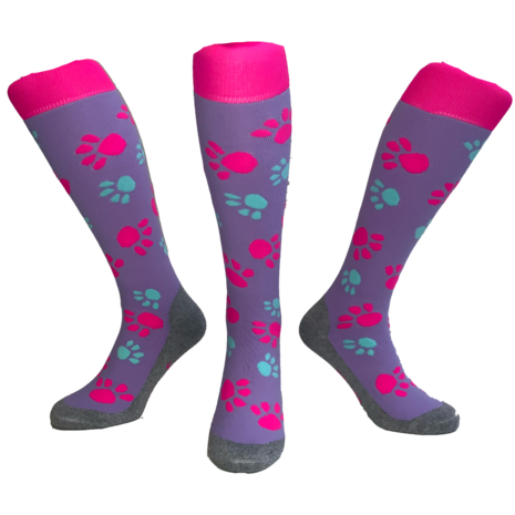 Hockeysokken Pootjes Pastel
