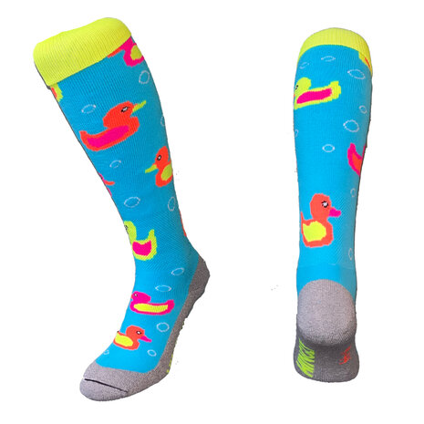 Hockeysokken Colorful Duck
