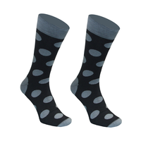 Casual Sokken Stippen Grijs