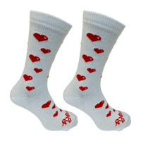 Sokken Hartjes Wit