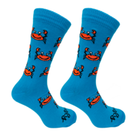 Sokken Krab Blauw