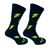 Sokken Bliksem Donkerblauw