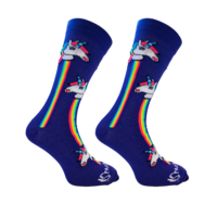 Sokken Unicorn Paars