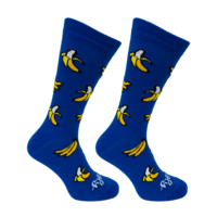 Sokken Banaan Blauw