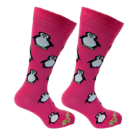Sokken Pinguin Roze
