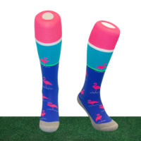 Hockeysokken Flamingo 3.0 Blauw/Roze