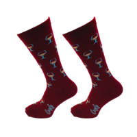 Casual Sokken Wijn Bordeaux