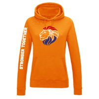 Hooded sweater Oranje Dames