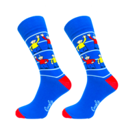 Casual Sokken Buurman&Buurman Zwaai Blauw